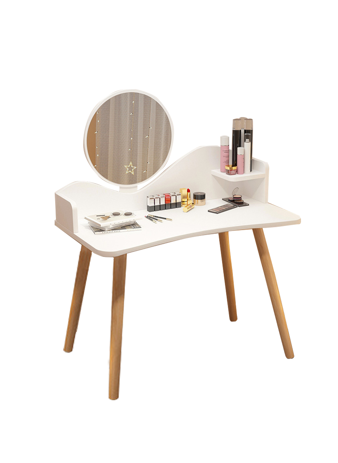 Simple Small Dressing Table Ultra Small Storage Integrated Dressing Table