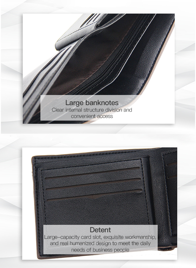 Men's Wallet Short Wallet Card Bag Certificate Bag