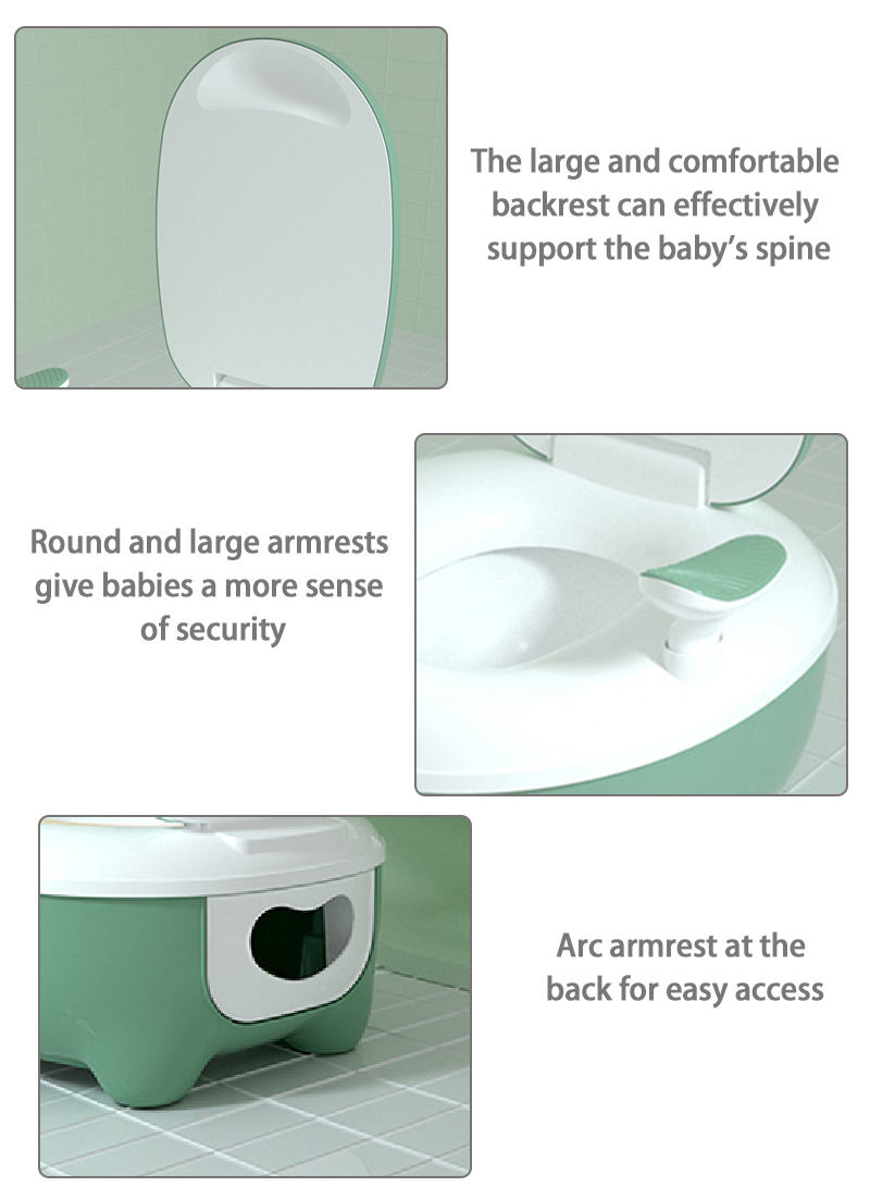 Portable Children’s Pot Toilet Folding Baby Potty Training Seat Boys Girls With Soft Cushion Bebe Potty Toilet Seat