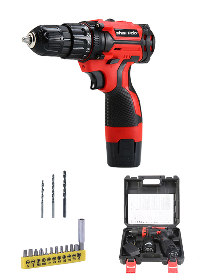 Cordless Hammer Drill Driver Two-Speed Upgrade 12V
