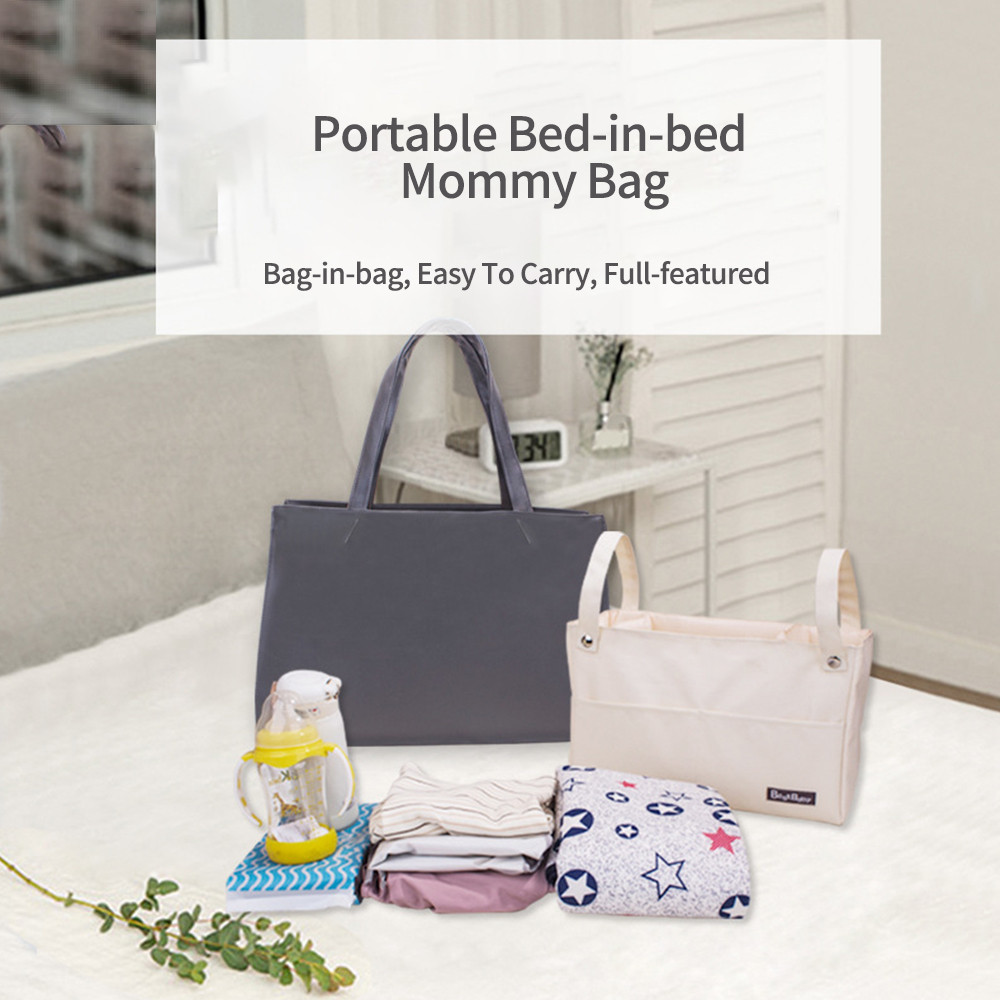 Portable bed-in-bed mummy bag