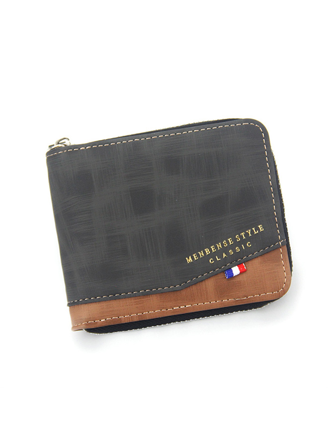 Men's Wallet Short Wallet Card Bag Certificate Bag 11.5*9.5*2cm
