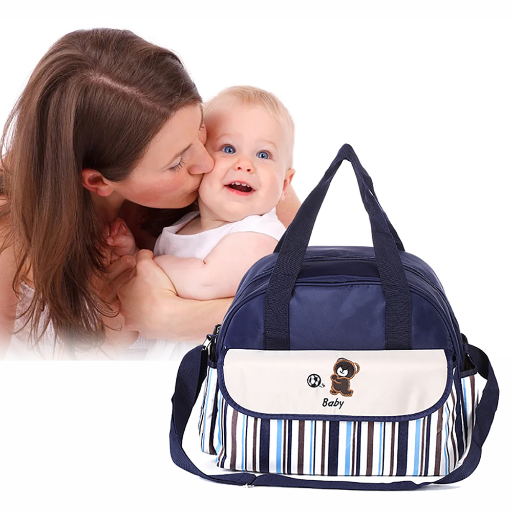 Fashionable Mommy Bag, Multi-function, Large-capacity, Hand-carry, Simple And Versatile Maternal And Child Bag