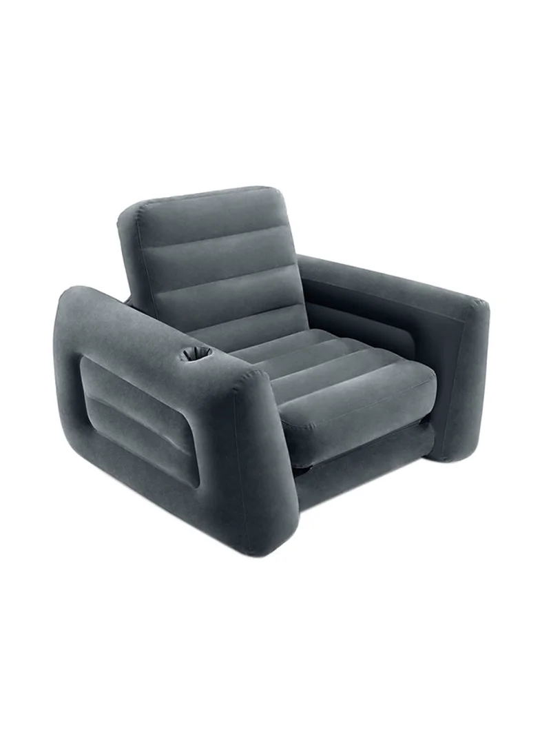 Intex Luxury Single Folding Inflatable Sofa Couch Couch Square Adult Lounge Chair