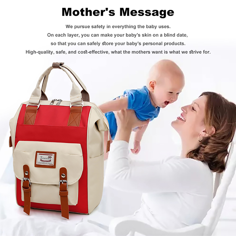 Mummy Bag Double Shoulder Large Capacity Multifunctional Mummy Liner Bag Mummy Bag Large Capacity For Going Out