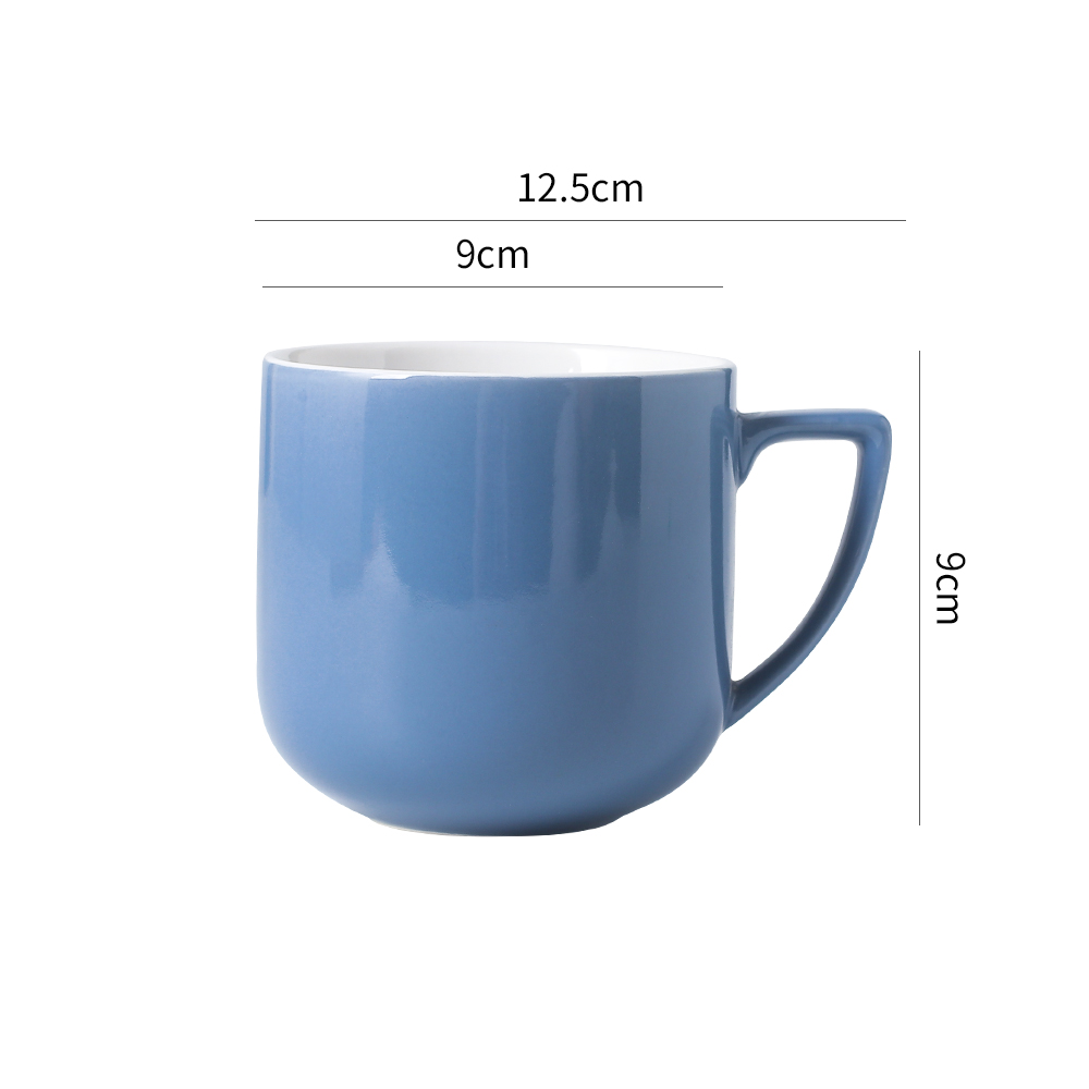 4 Pcs Ceramic Mug 420ml (2 Colors Optional)