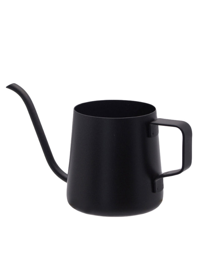 Long Narrow Hanging Ear Coffee Pot Black
