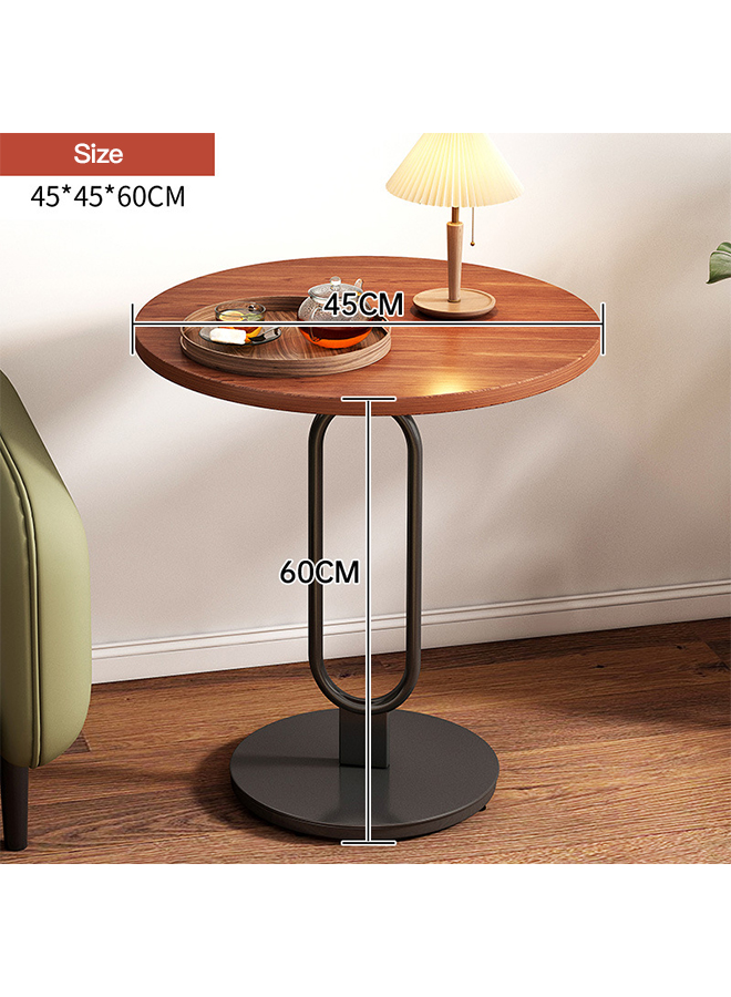 Small Round Tables Beside The Sofa in The Modern Living Room