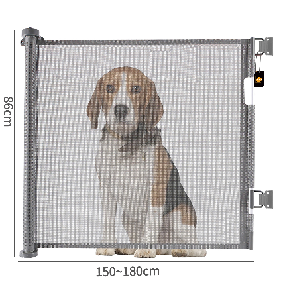 Universal Retractable Gate For Pets And Children