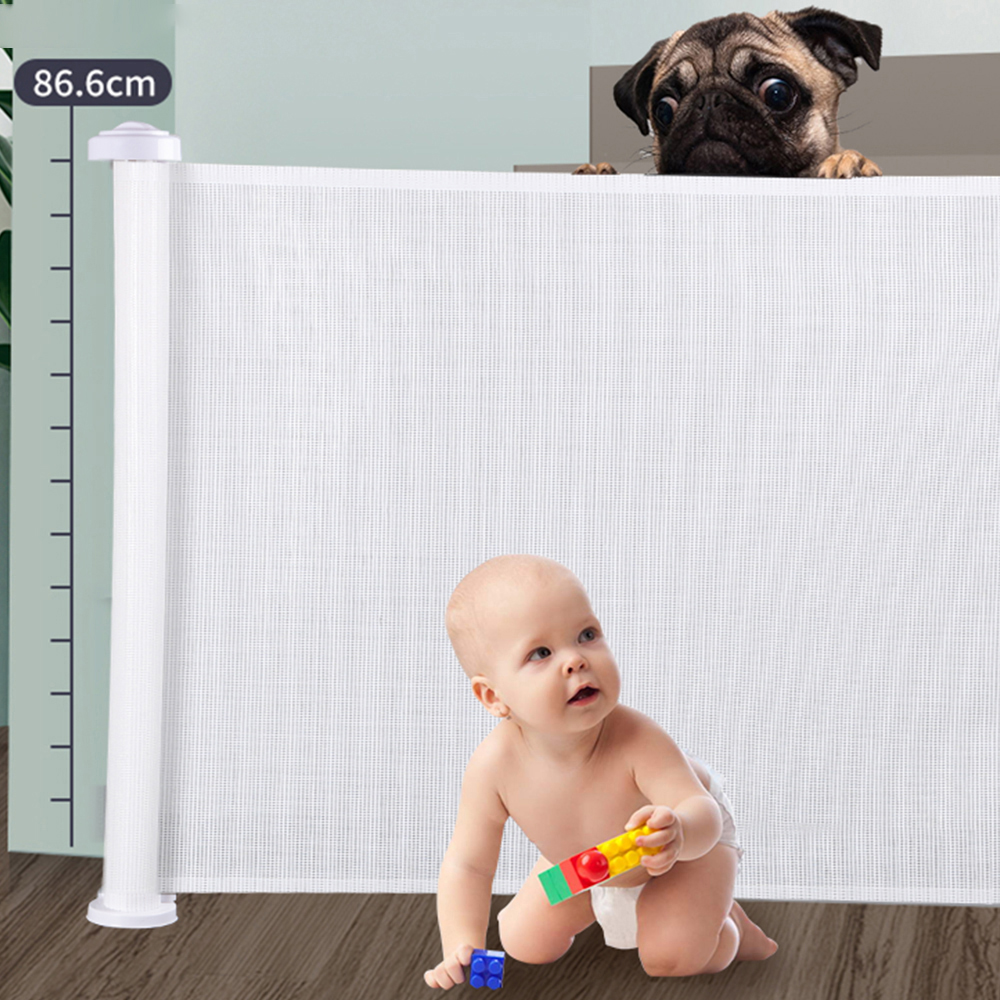 Universal Retractable Gate For Pets And Children
