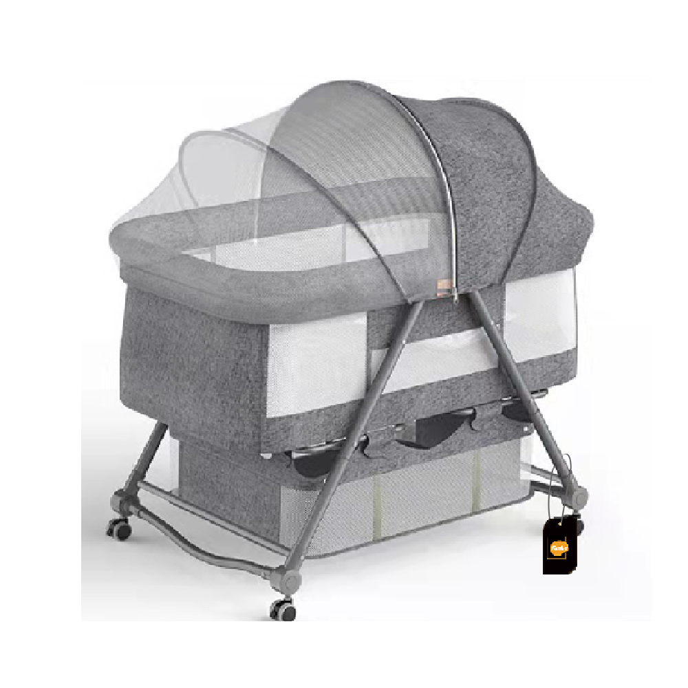 Bedside Crib Newborn Baby Cradle Bed Mobile Portable
