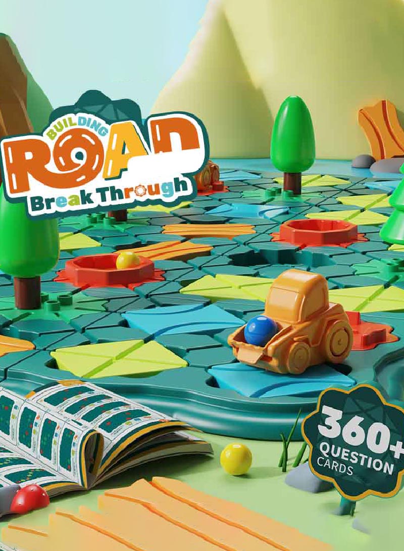 Puzzle Road Maze Board Game 28pcs
