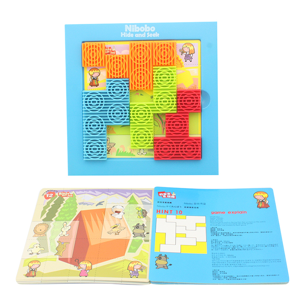 Milk Baby Puzzle Clear Board Game Logic Reasoning Toy