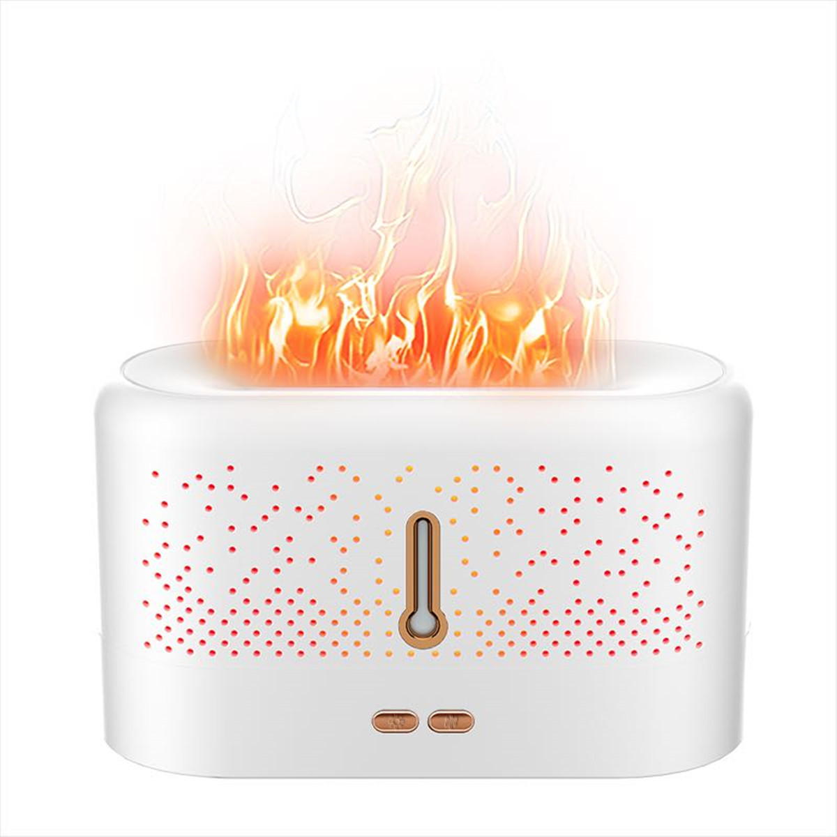 SUNHOME Simulation Flame Air Humidifier with Essential Oil Diffuser