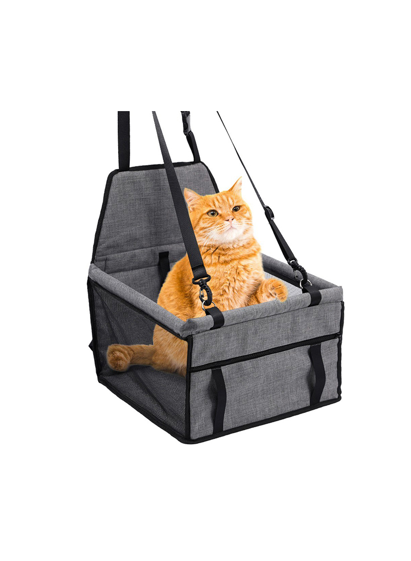Folding Pet Car Travel Carrier Dog Puppy Cat House Seat Bag Basket 40x32x4cm