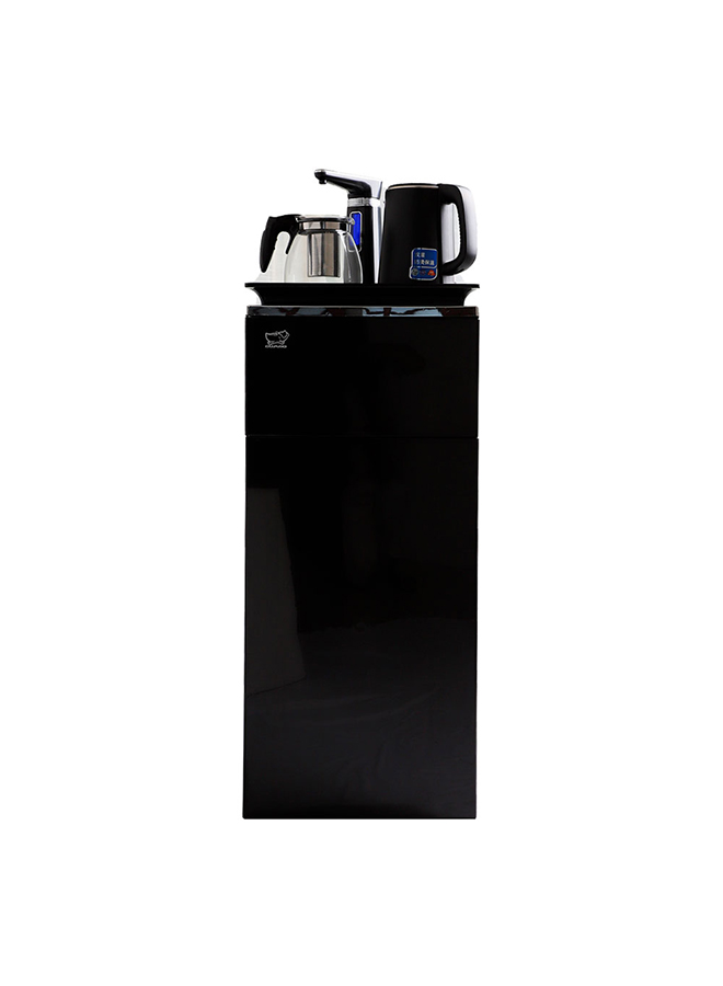 New Design Household Upright Cold/Hot Water Dispenser Tea Bar Machine with Tea Pot and Kettle 1350W YR-1C Black