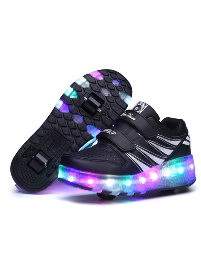 Rechargeable Children's Boys and Girls Roller Skates Light Skating Wheel Shoes