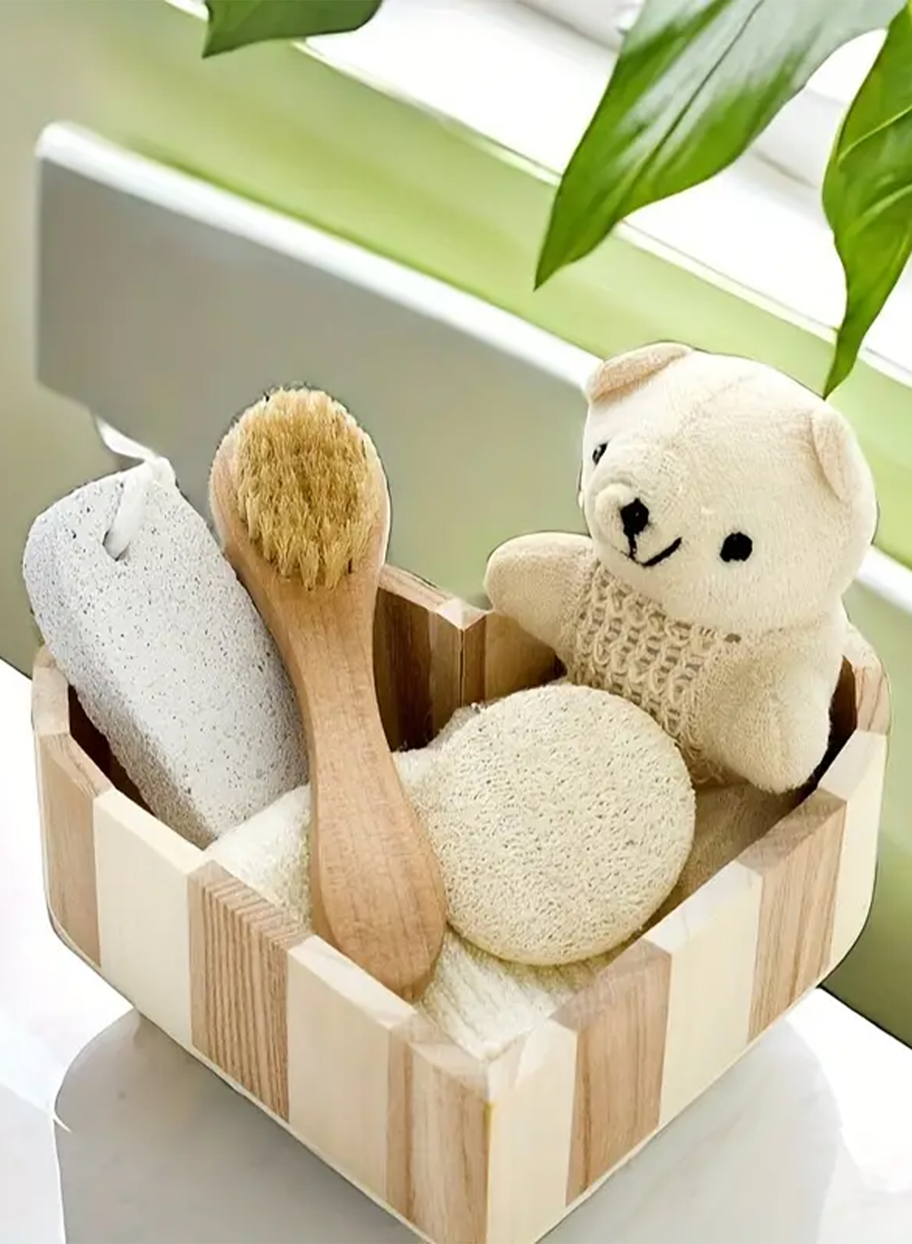5-Piece Bear Love Bath Set