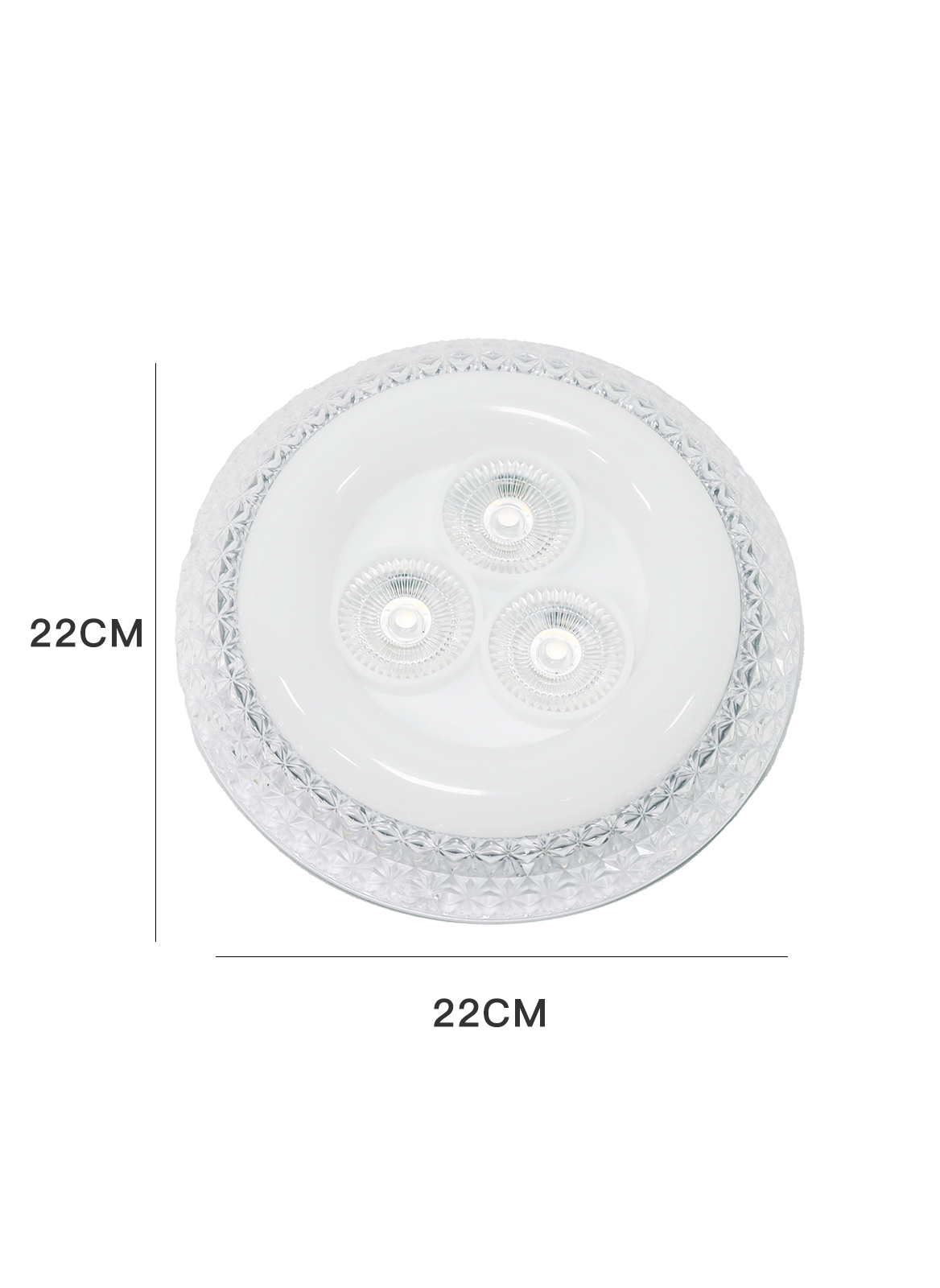 RGB Household 3-speed Dimming Atmosphere Disc Spot Light 35W