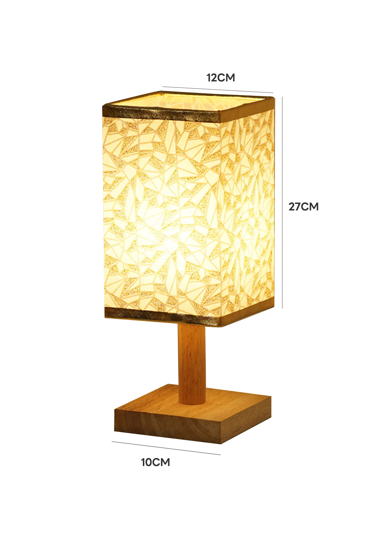 USB Infinitely Dimmable Warm Light Table Lamp, Bedside Atmosphere Light 3W