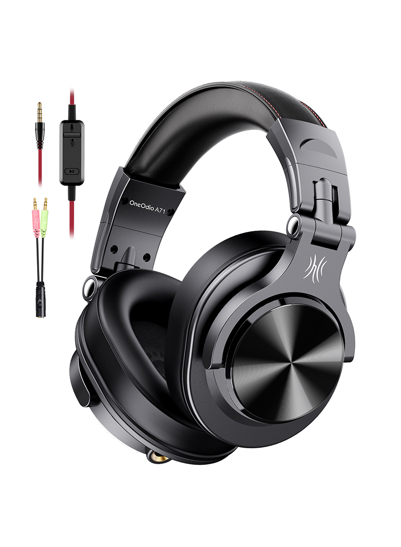 A71 Hi-Res Studio Recording Headphones Wired Over Ear Headphones With Shareport, Professional Monitoring &amp; Mixing