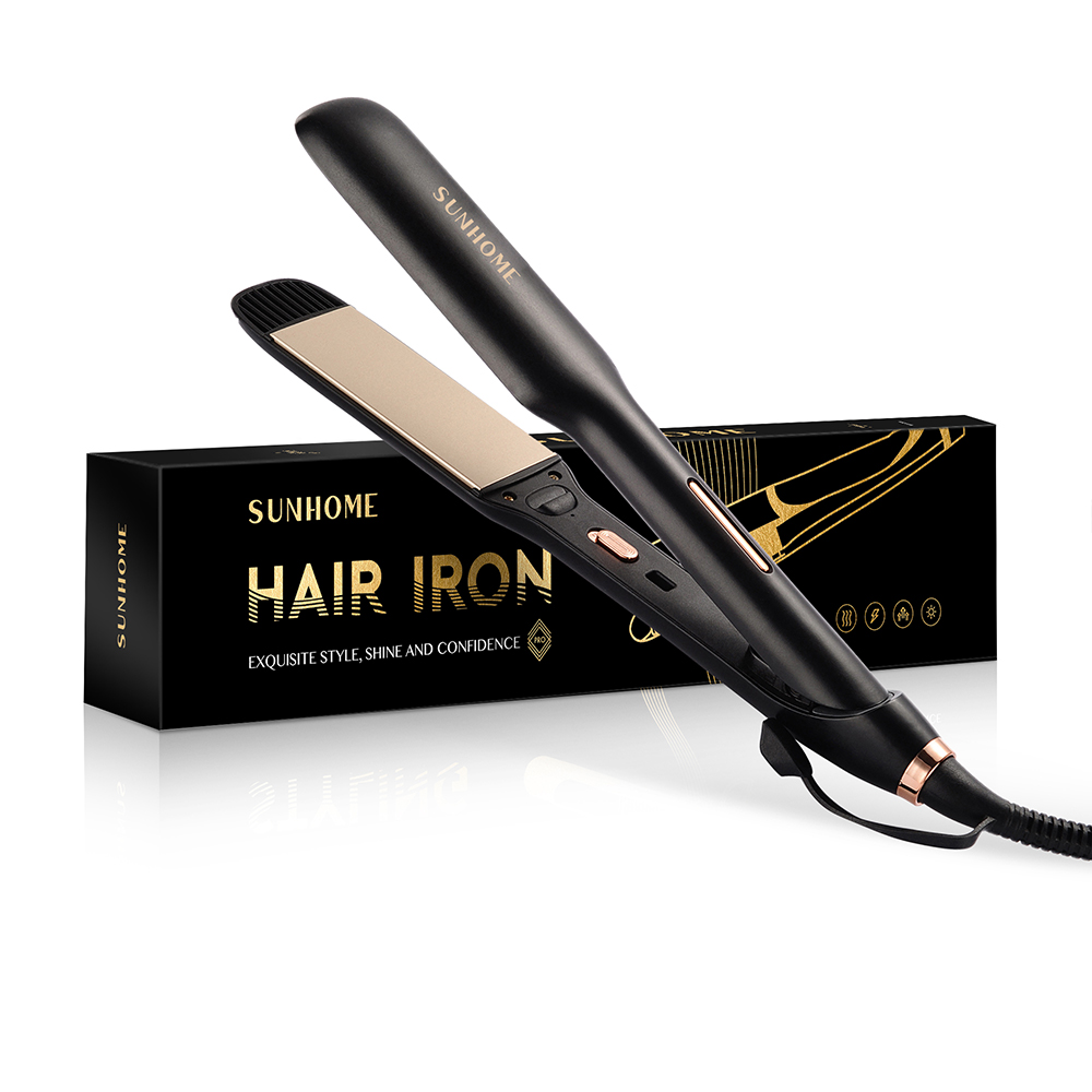 Professional Hair Straightener Black/Gold