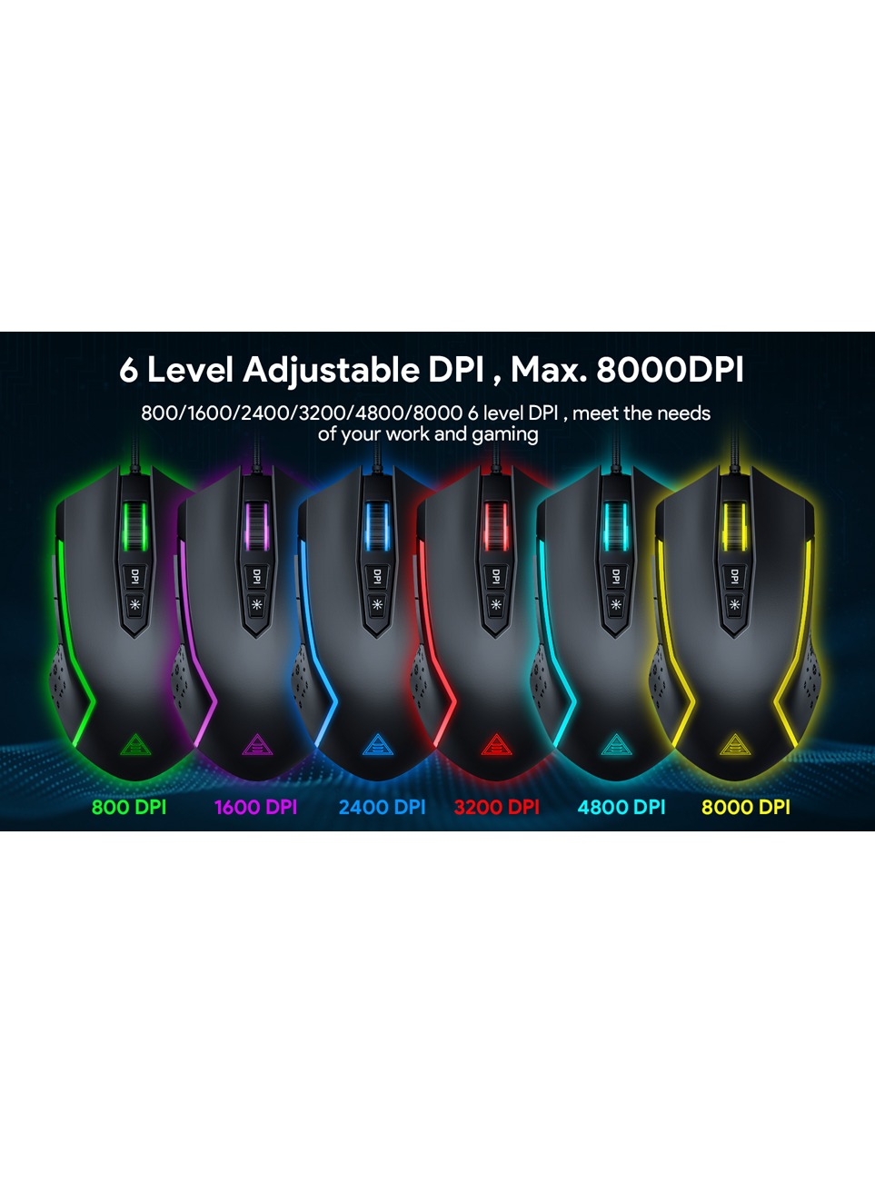4-In-1 Professional Gaming Equipment Set, RGB Keyboard, Mouse, Mouse Pad and Headset Set