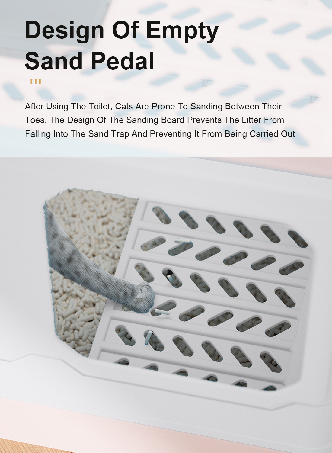 Large Folding Litter Box Litter Box Drawer Odor Resistant Splash Proof Fully Enclosed Litter Box Litter Scoop Included