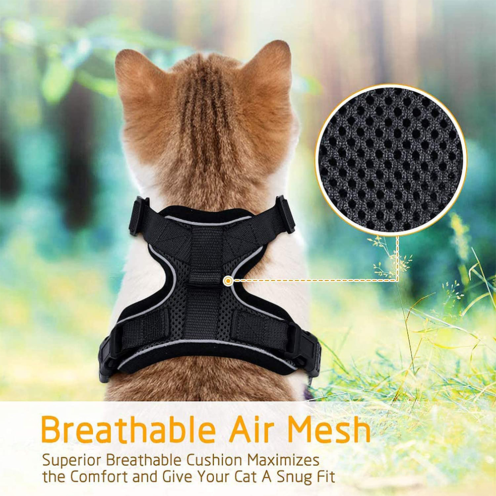 Adjustable Breathable Chest Harness Pet Leash