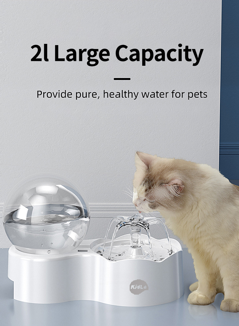 Cat Water Dispenser Automatic Circulation Filter Pet Water Dispenser Bubble Water Dispenser