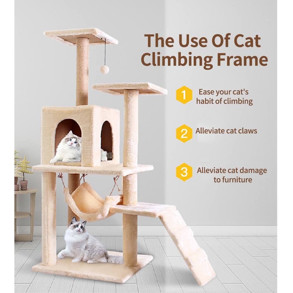 Multifunctional Cat Climbing Frame