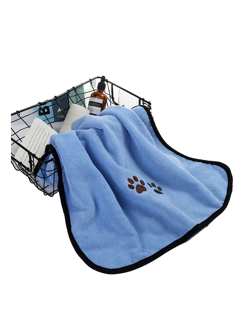 Pet Dog Cat Microfiber Drying Towel Ultra Absorbent Great for Bathing and Grooming