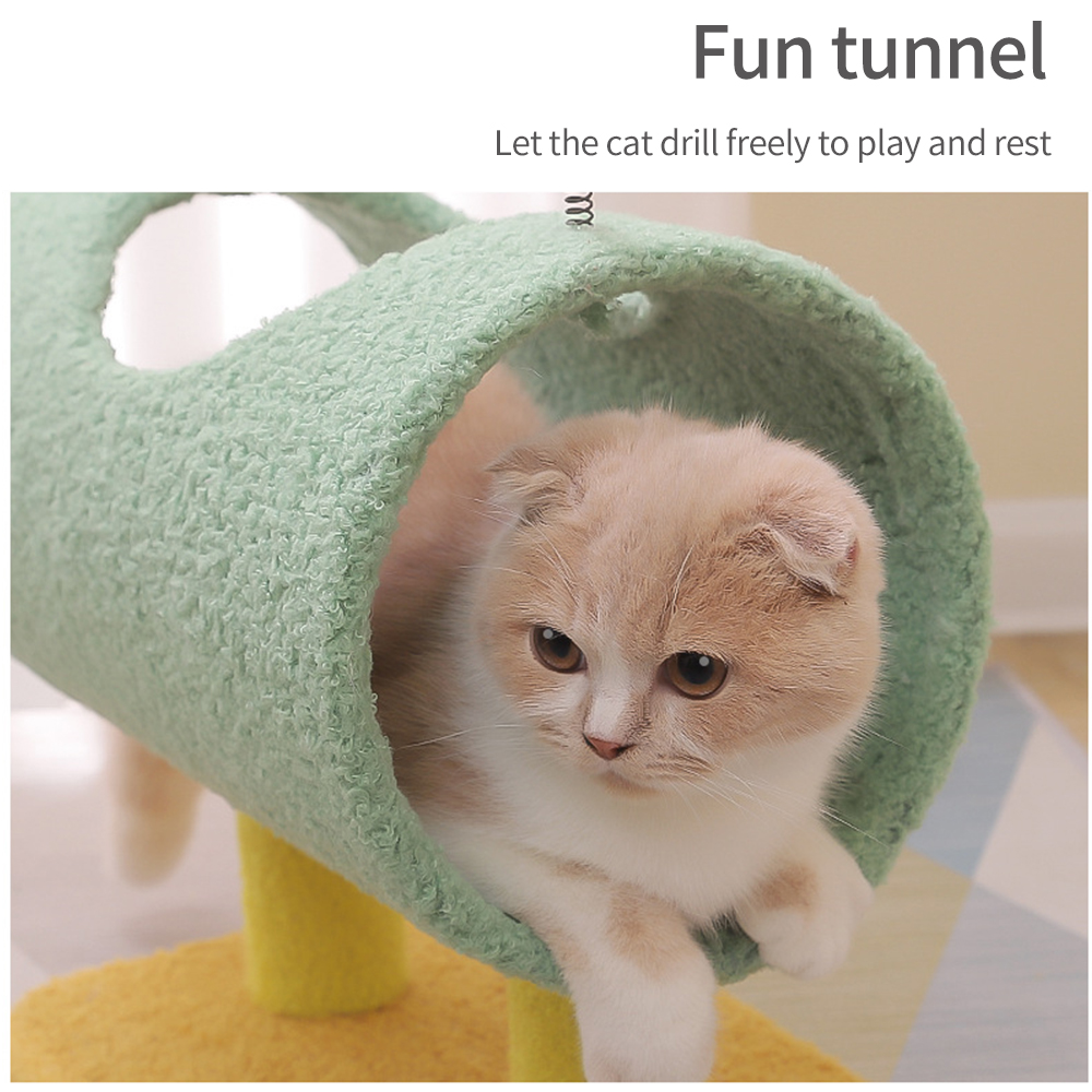 Sisal Cat Scratching Post Wear-resistant Funny Cat Jumping Platform
