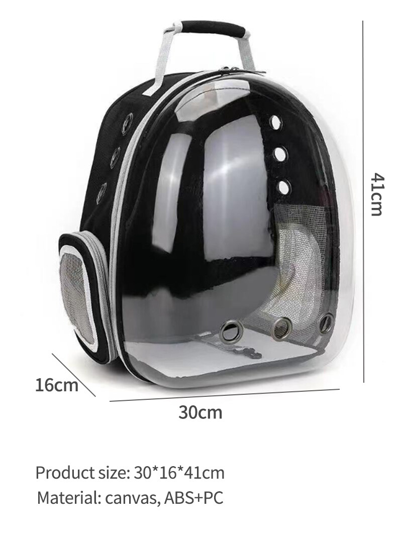 Portable Pet Carrier Backpack Space Capsule Bubble Transparent Backpack For Cats and Puppies