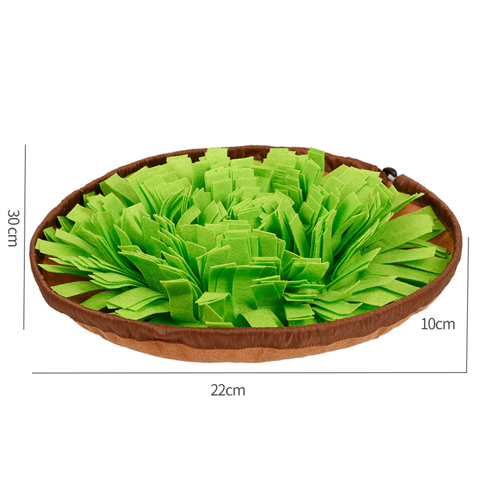 Pet Dual-purpose Sniffing Bowl Sniffing Cushion Puzzle Tibetan Food Training  Toy Home Decompression Pet Supplies