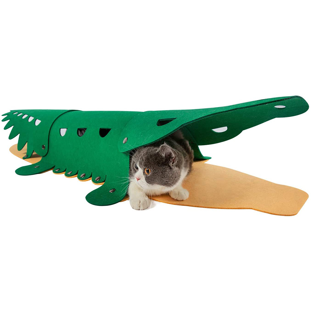 Crocodile Cat Tunnel Toy
