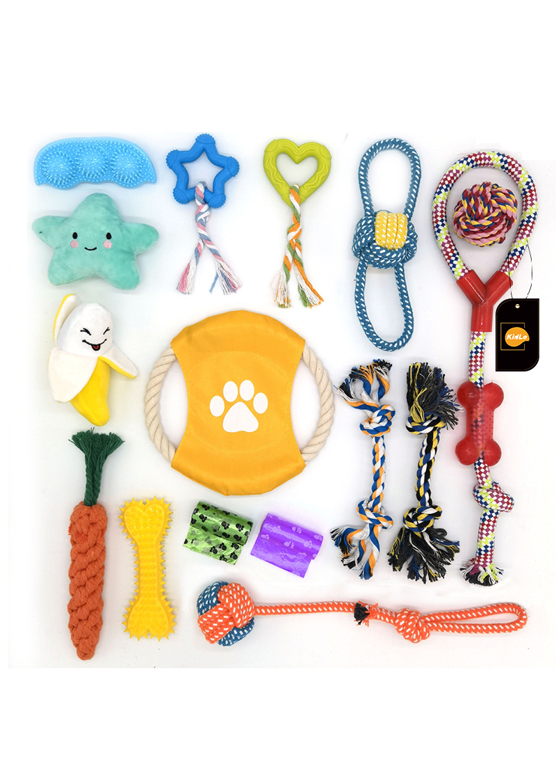 16 Piece Pet Toy Dog Toy Set