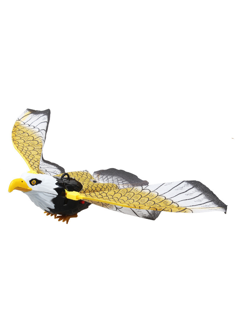 Electric Hanging Wire Flying Eagle 360 Degree Rotating Electric Eagle Running Rivers And Lakes Hot Selling Toys Supply Electric Bird