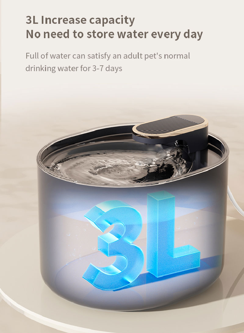 Cat Water Fountain Animal Water Dispenser 3L Automatic Pet Drinking Fountain