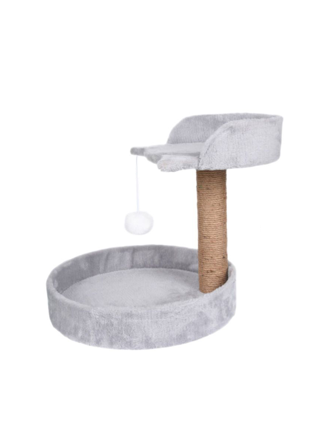 Cat Tree Cat Climbing Frame Cat Nest   Cat Daily Supplies Sisal Cat Toys With Furry Ball