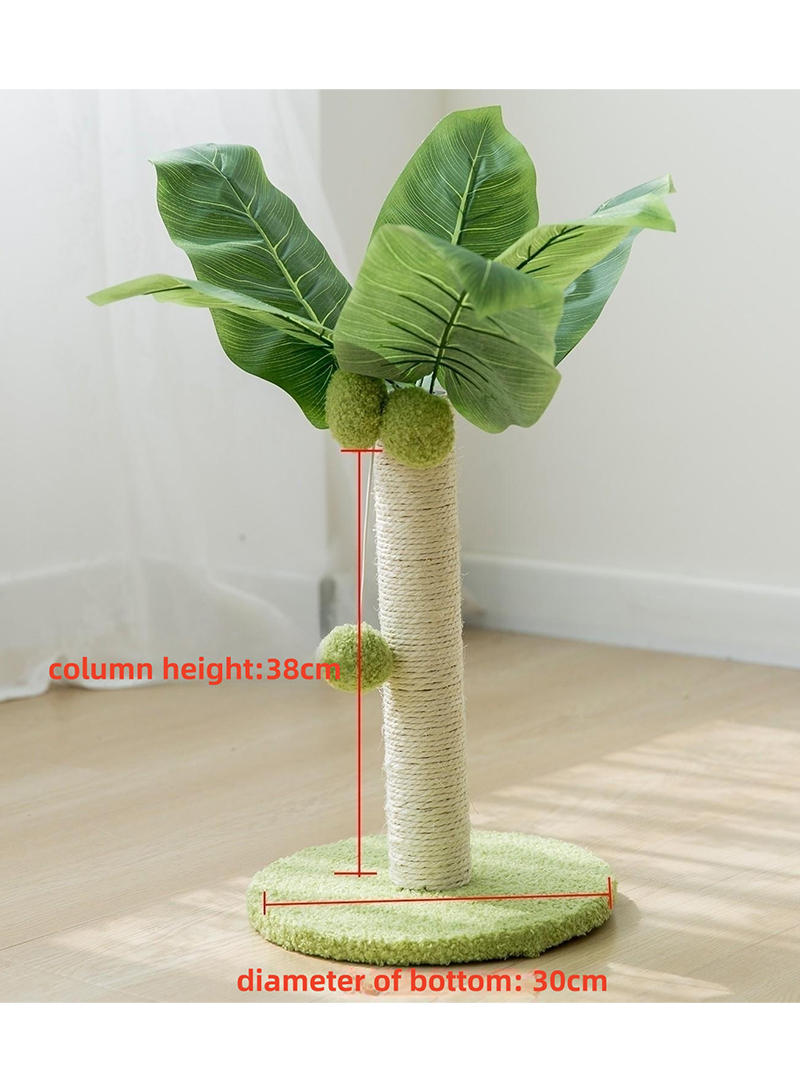 Coconut Tree Cat Tree Cat Paw Frame Sisal Cat Claw Column Grinder Vertical Non Chip Cat Tree Cat Toy