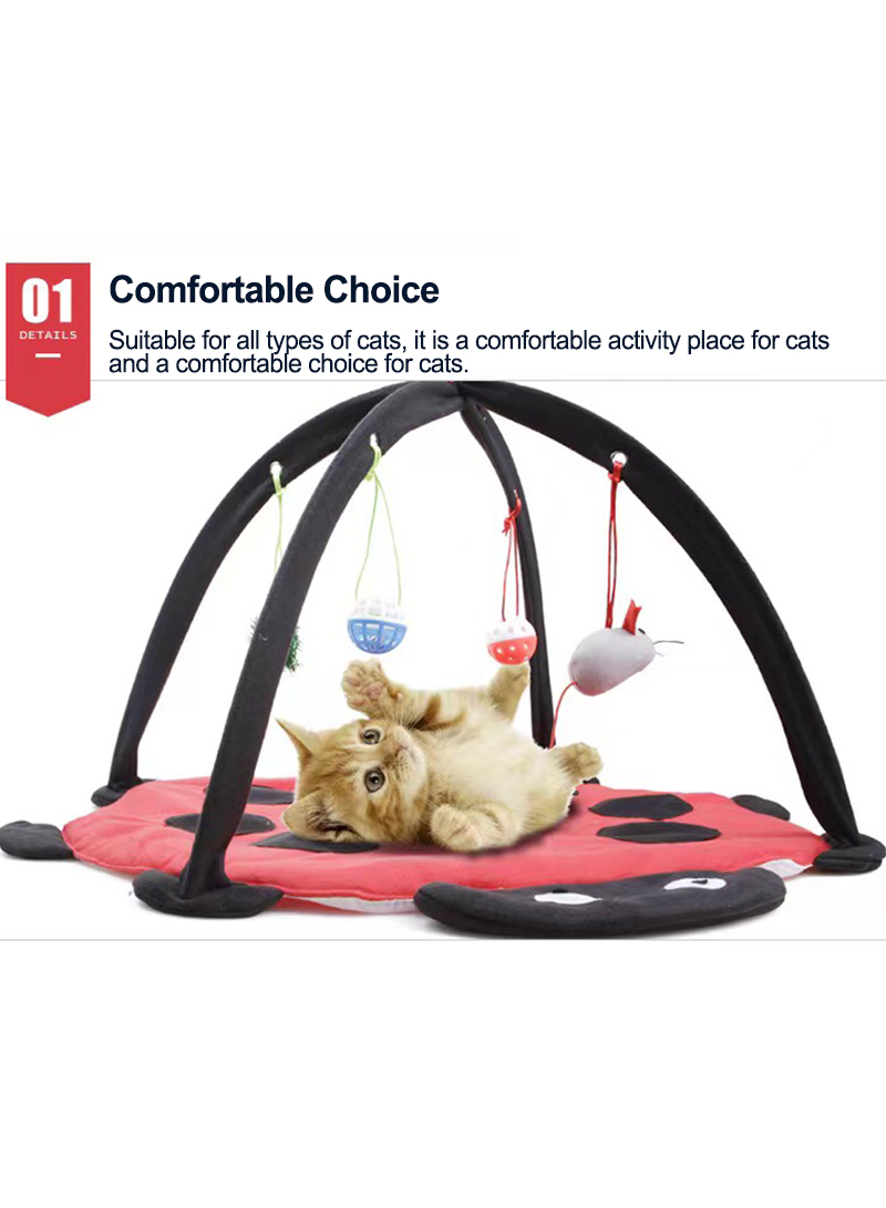 Foldable Cat Tent Toy Set 13pcs