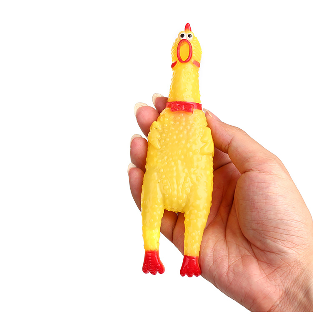 Pet Vocal Toys, Weird Screaming Chicken Toys, Medium Screaming Chicken