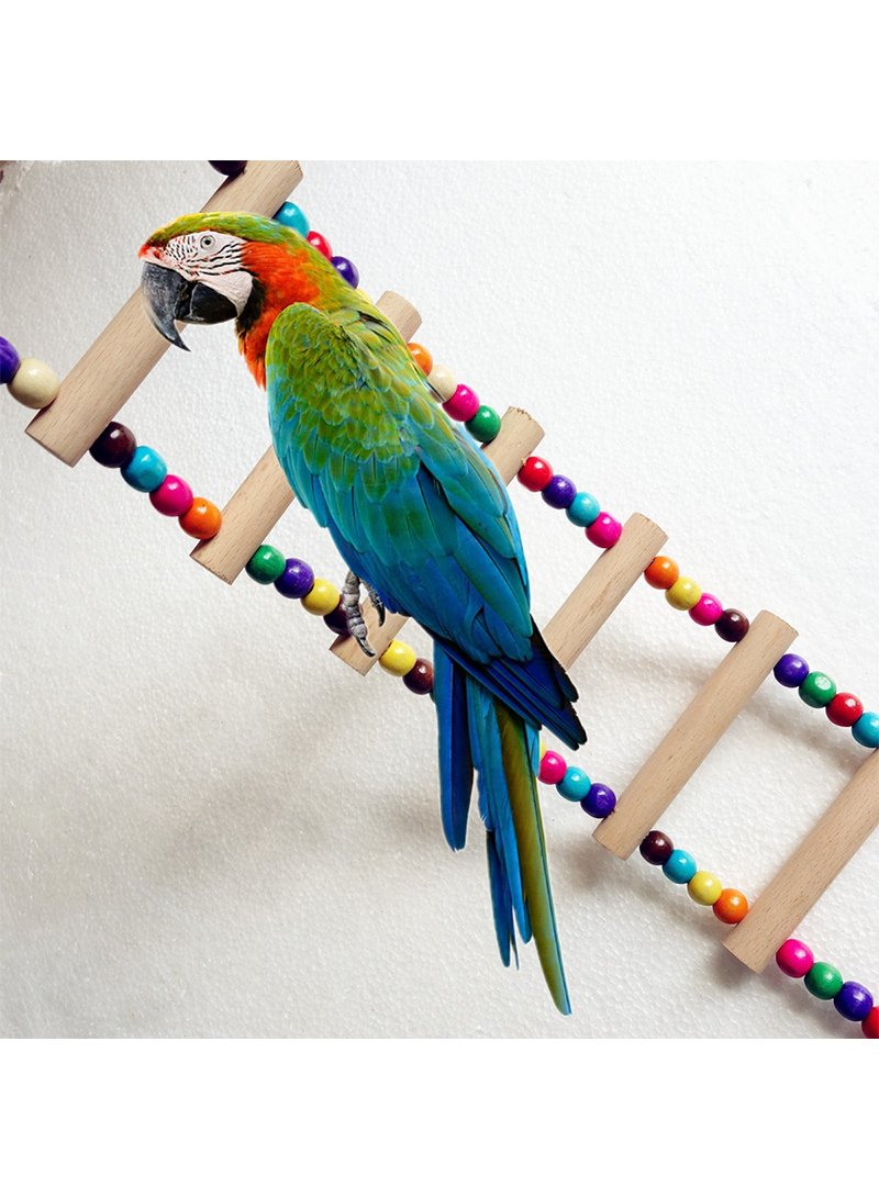 Parrot Bird Climbing Ladder Pet Ladder Bird Cage Accessories Assorted