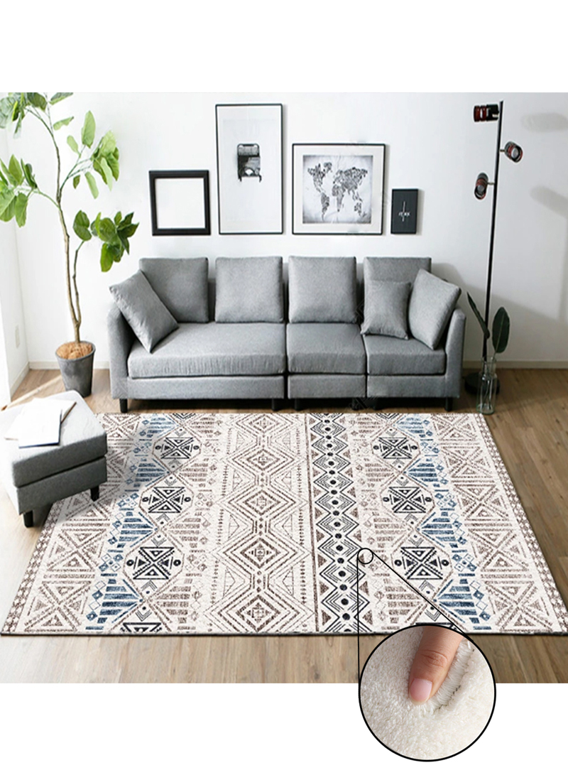 Rectangular Soft Touch Carpet Multicolour 160*230cm