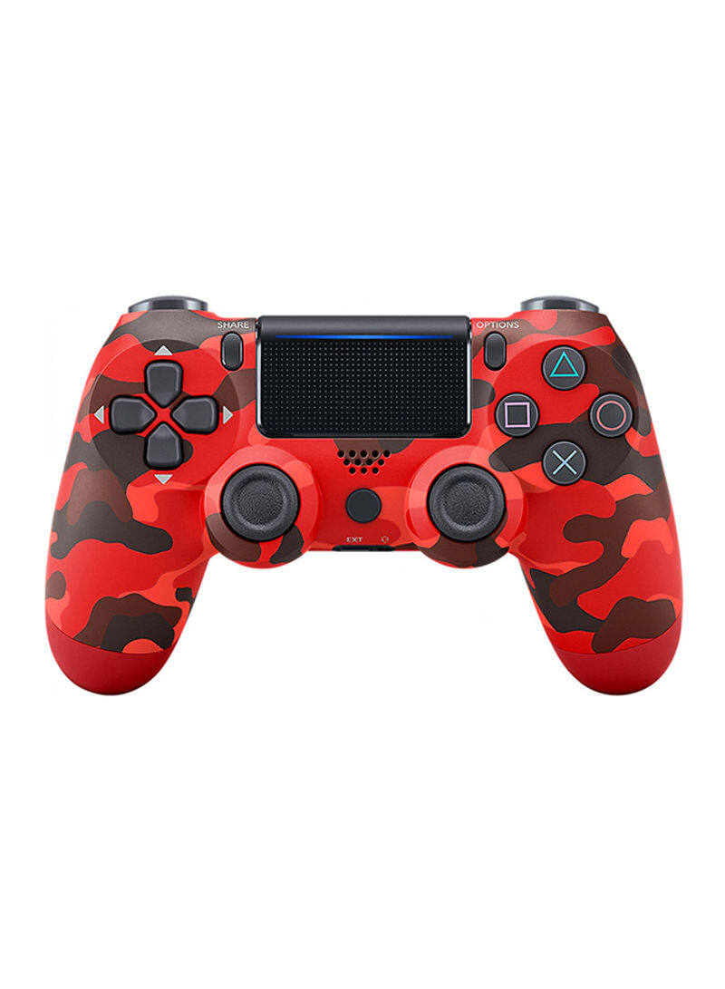 DualShock 4 Wireless Controller For PlayStation 4 - Red Camouflage