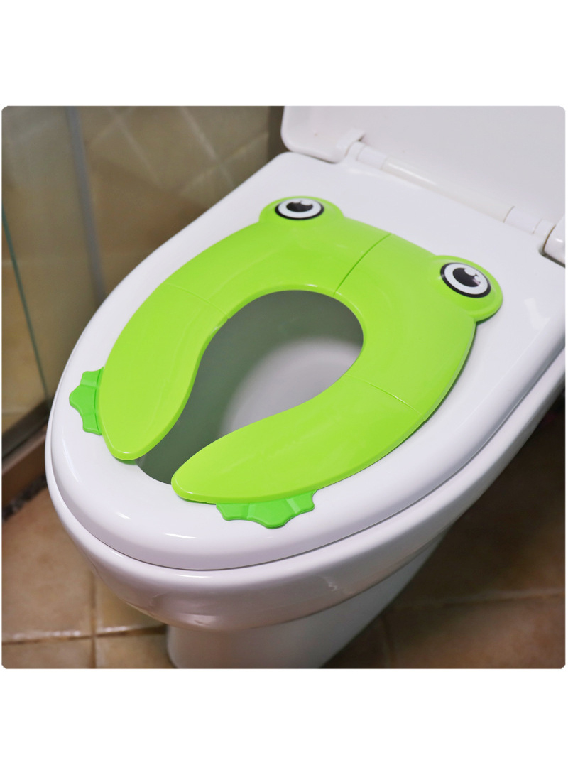 Kids Toilet Seat Cover, Foldable Potty Toilet Training Seat for Children Toddler Kids Baby Boys and Girls