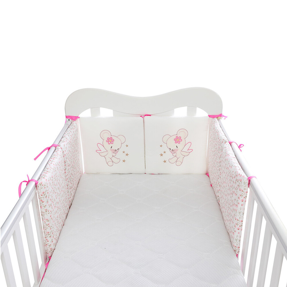 6Pcs/Lot Safe & Washable Baby Bedding Bumpers Crib