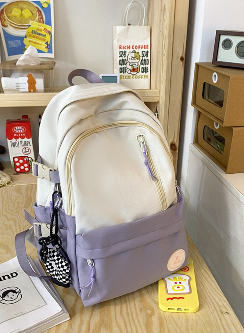 Student Large Capacity Simple Backpack 32*20*43CM