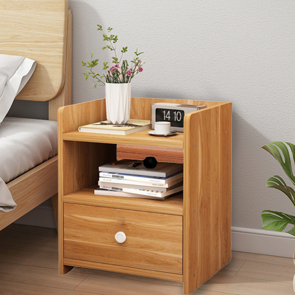 Sharpdo Nightstands, Home Bedside Storage Cabinet With Drawer